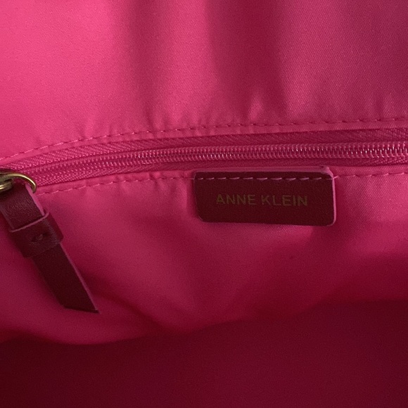 Anne Klein Red Dome Purse - Picture 7 of 13